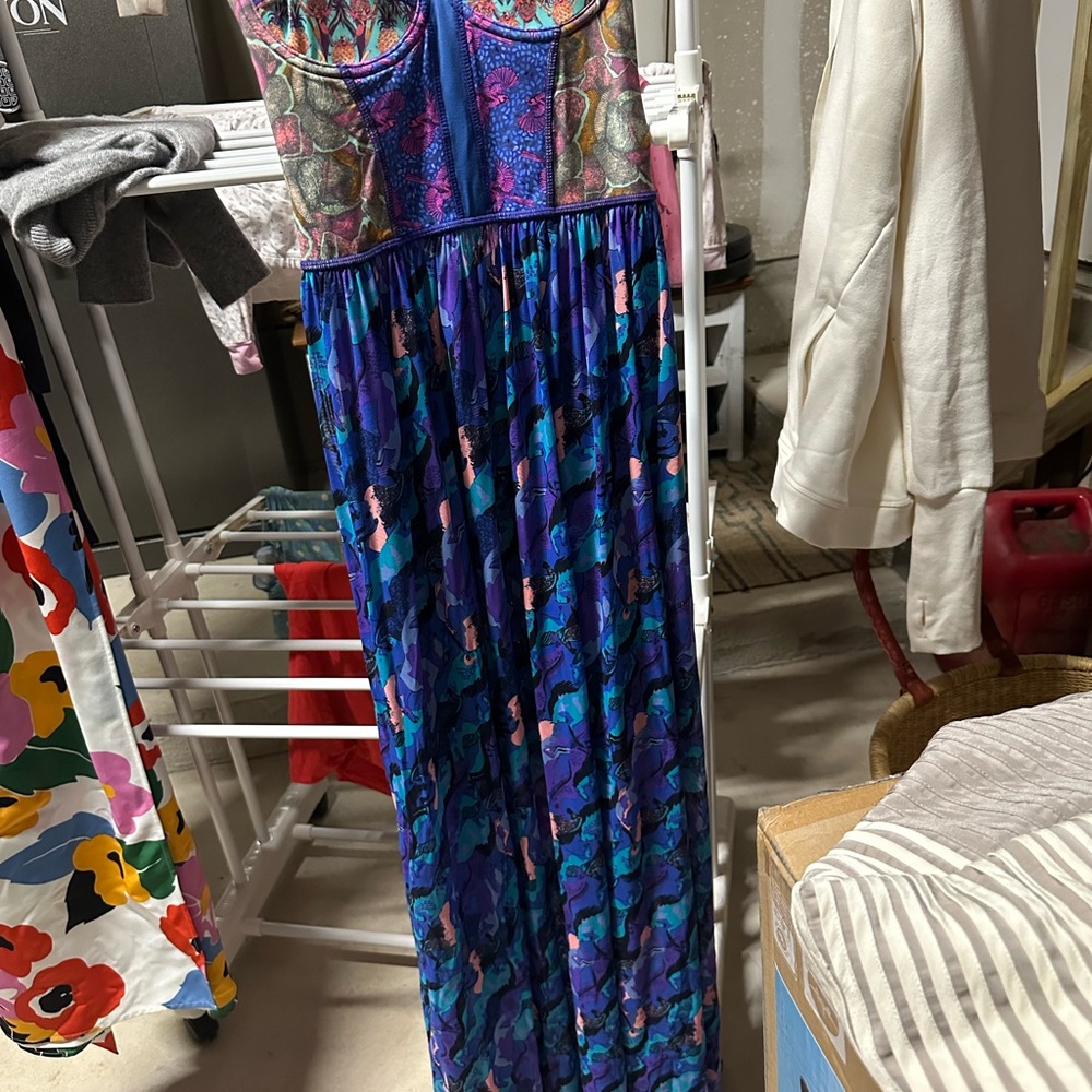 Maaji Starry Blue and White Dress
